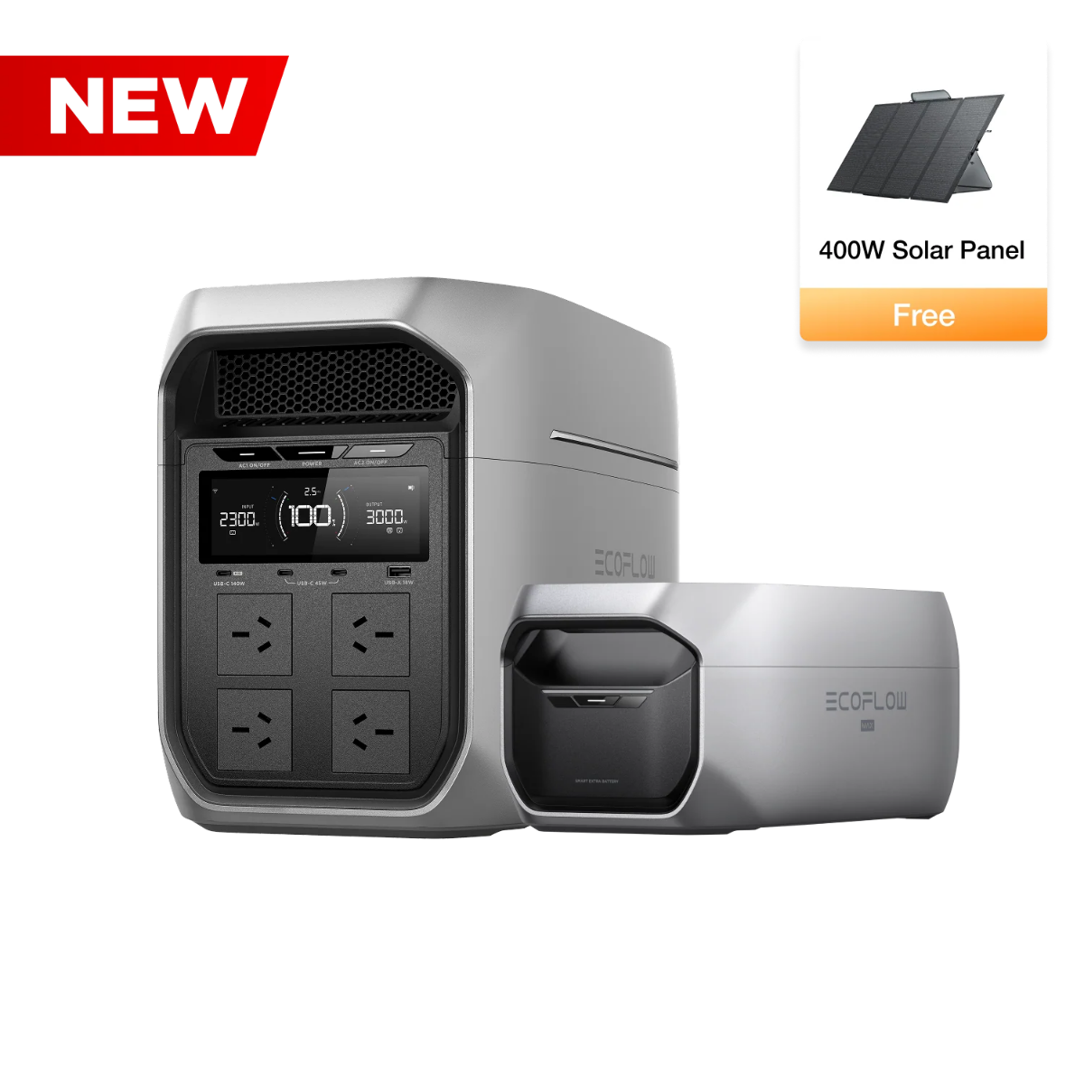 EcoFlow Delta 3 Max Plus Portable Power Station