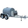 Polymaster 2000L Diesel Trailer Mounted Fuel Unit