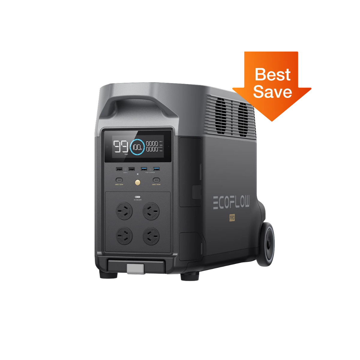 EcoFlow Delta Pro 3600Wh Portable Power Station
