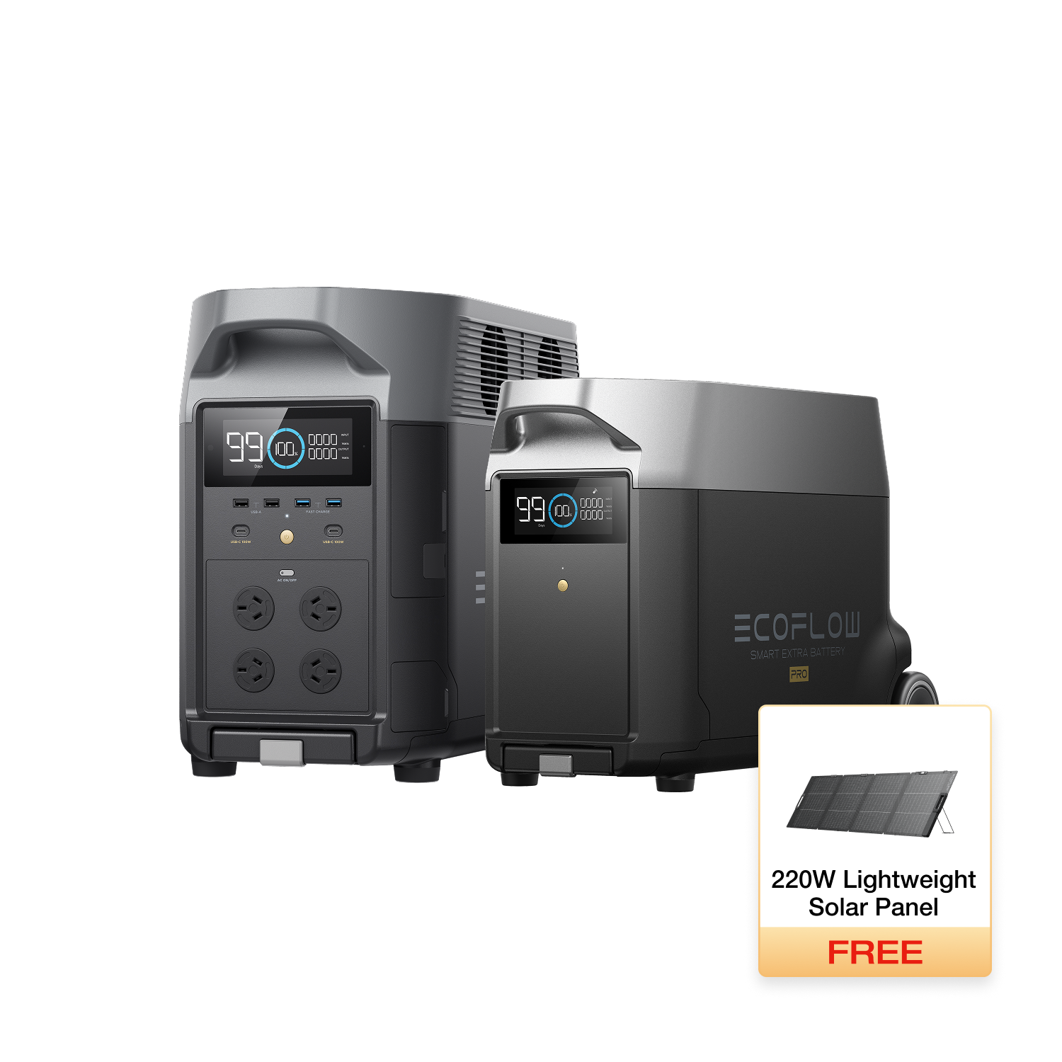 EcoFlow Delta Pro 3600Wh Portable Power Station