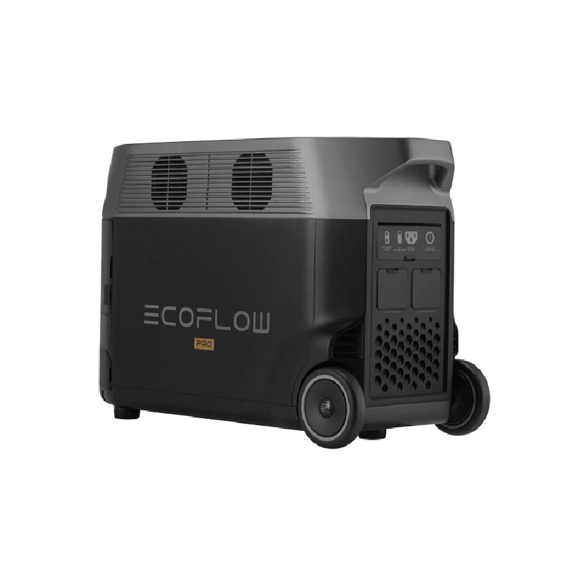 EcoFlow DELTA Pro 3600Wh Portable Power Station Back Right View