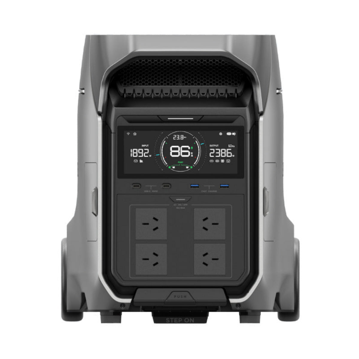 EcoFlow DELTA Pro 3 Portable Power Station Front Centre View