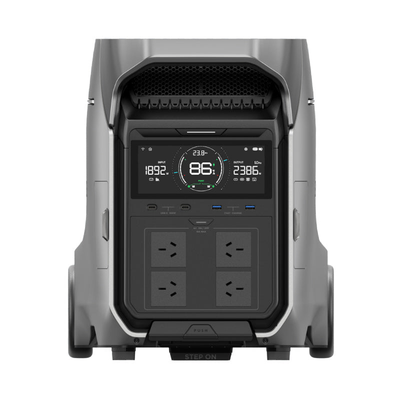 EcoFlow DELTA Pro 3 Portable Power Station Front Centre View