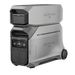 EcoFlow DELTA Pro 3 Portable Power Station with an extra battery Front Centre View