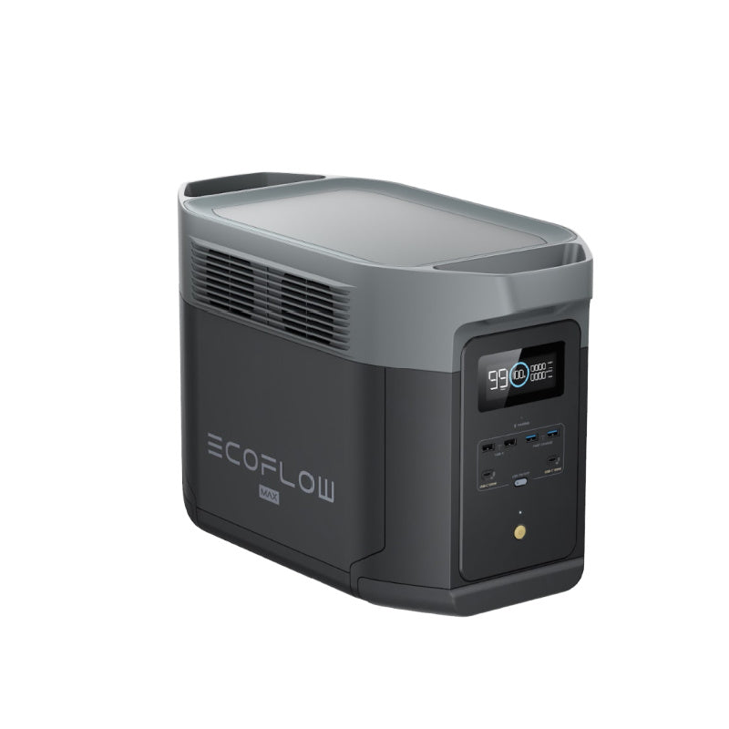 EcoFlow Delta 2 Max 2048Wh Portable Power Station Front Left View