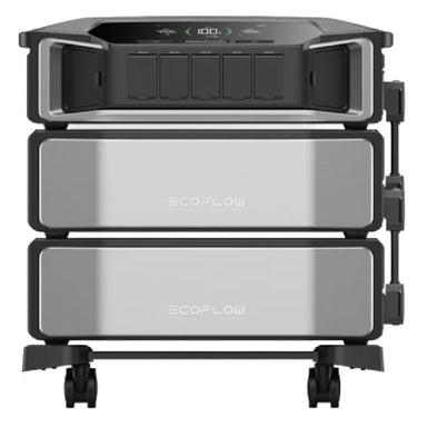 EcoFlow Delta Pro Ultra Power Station Inverter and Two Batteries Front View