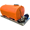 Polymaster Water Cartage Tank Skid Mounted, 3000L unit