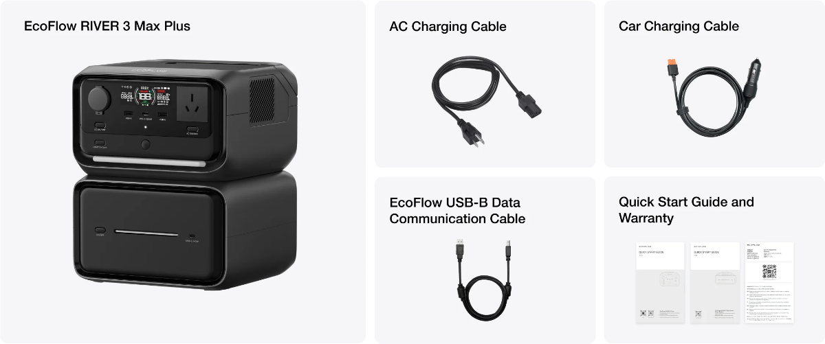 EcoFlow River 3 Plus Portable Power Station