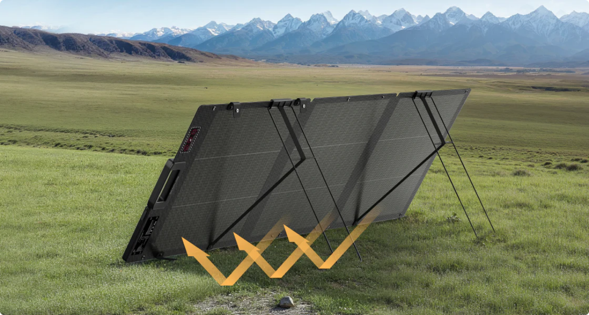 EcoFlow 160W Lightweight Portable Solar Panel