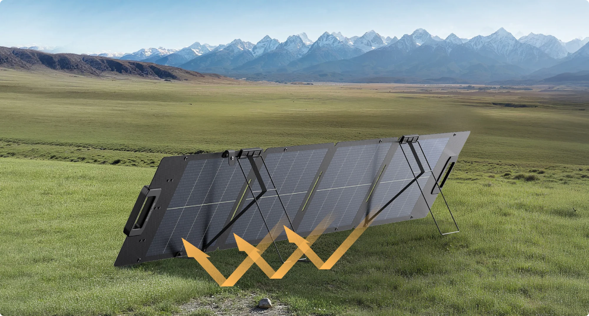 EcoFlow 110W Lightweight Portable Solar Panel