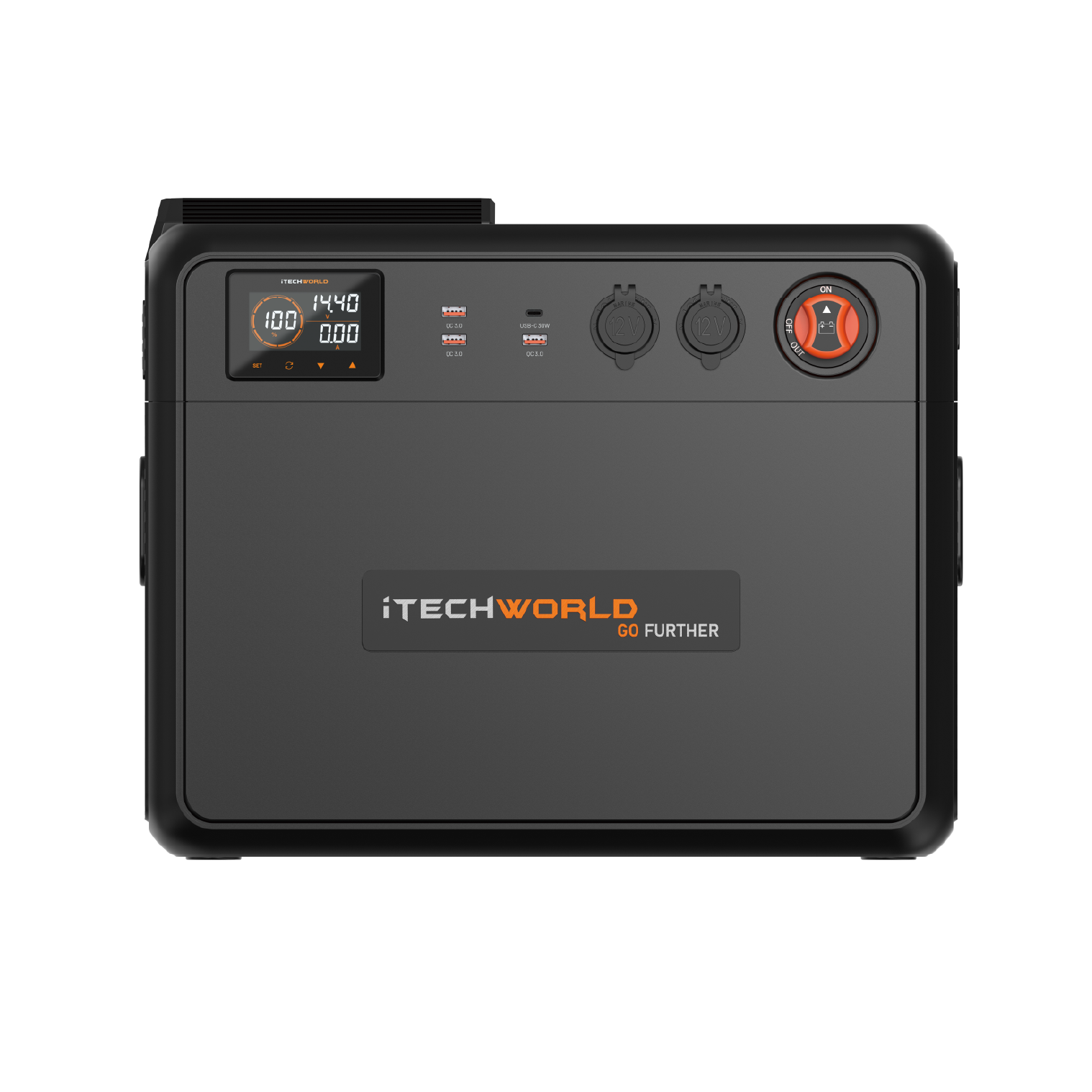 iTechWorld GoFurther Premium Battery Box with iTECHDCDC40 and iTECHBM500 with Shunt