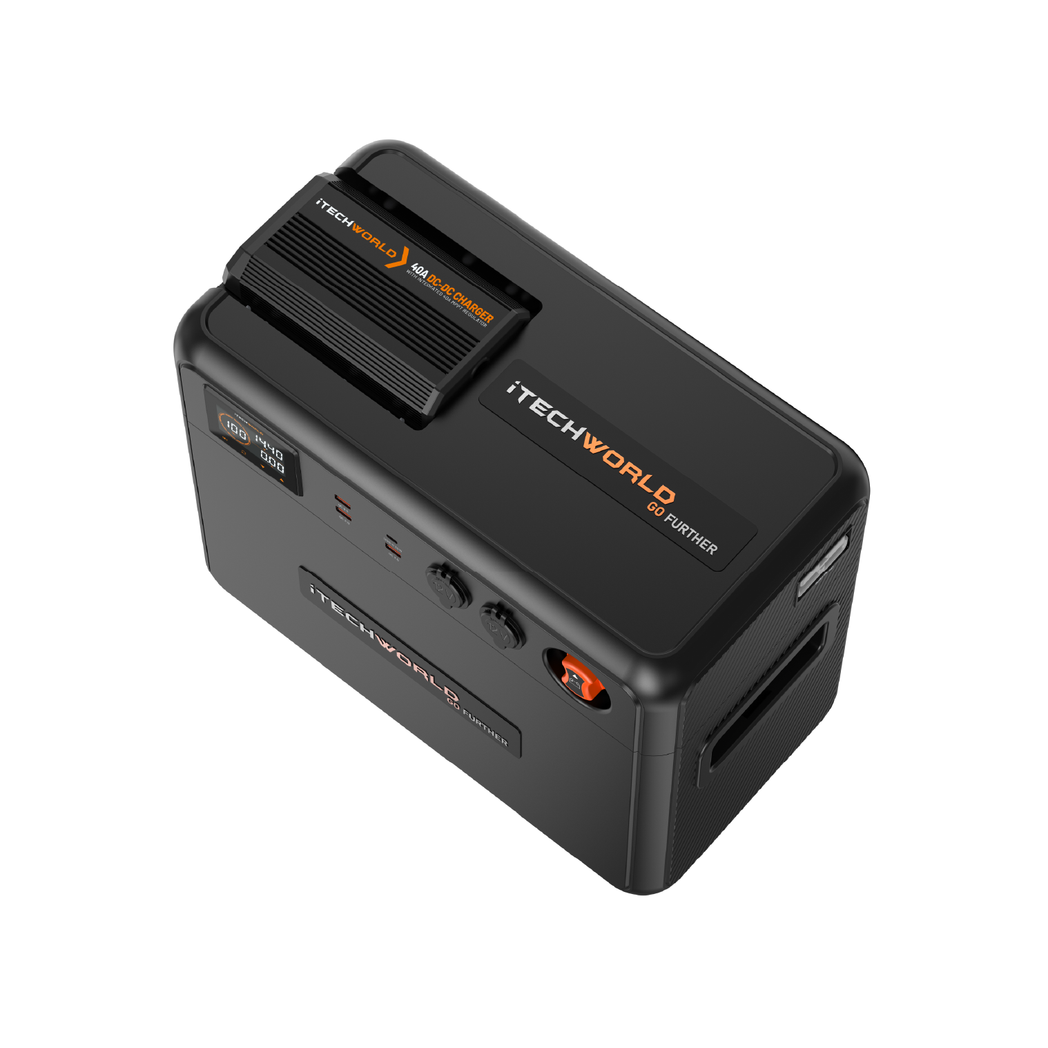 iTechWorld GoFurther Premium Battery Box with iTECHDCDC40 and iTECHBM500 with Shunt