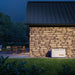Generac Home Standby Generator Next To House At Night