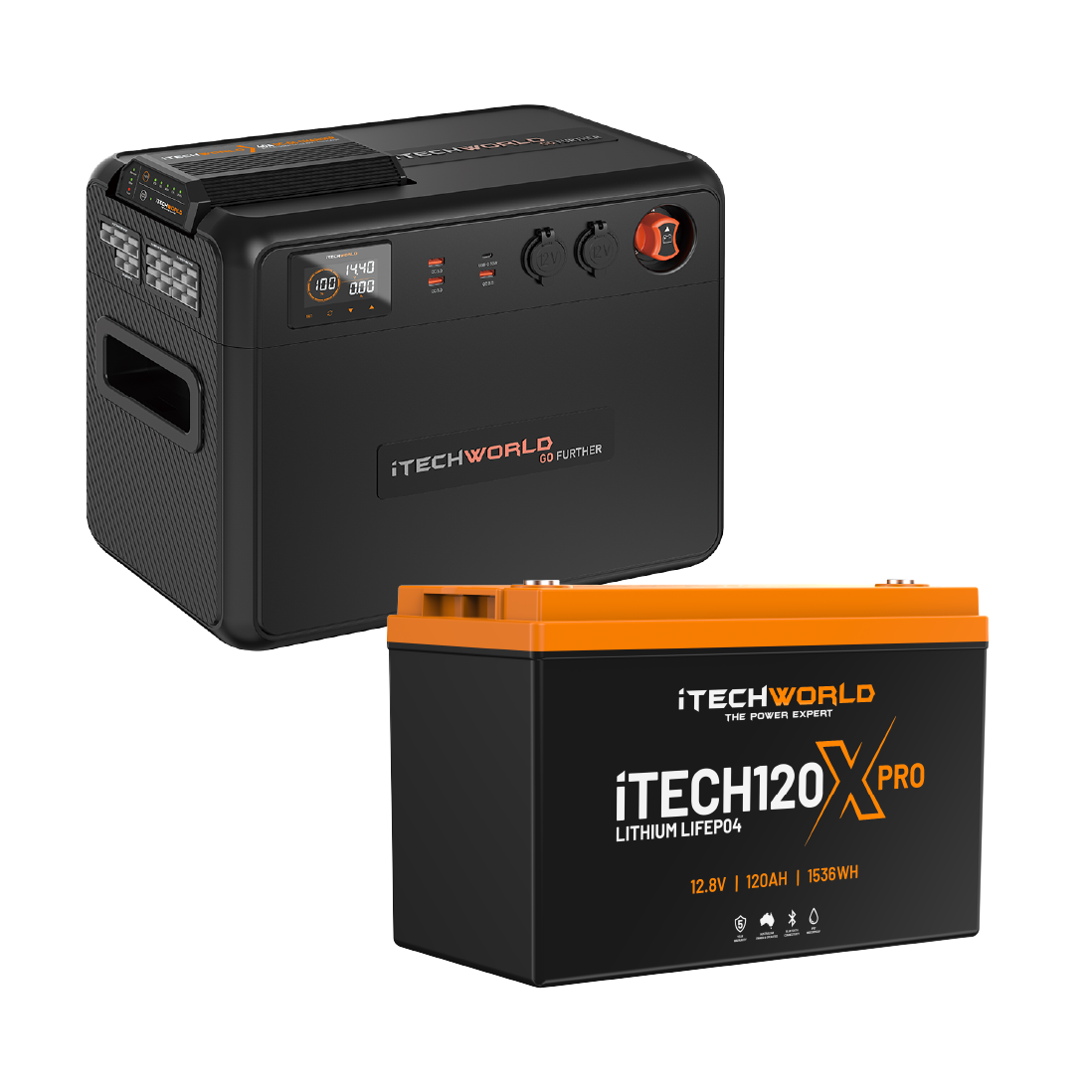 GoFurther Dual Battery System with iTECH120X PRO