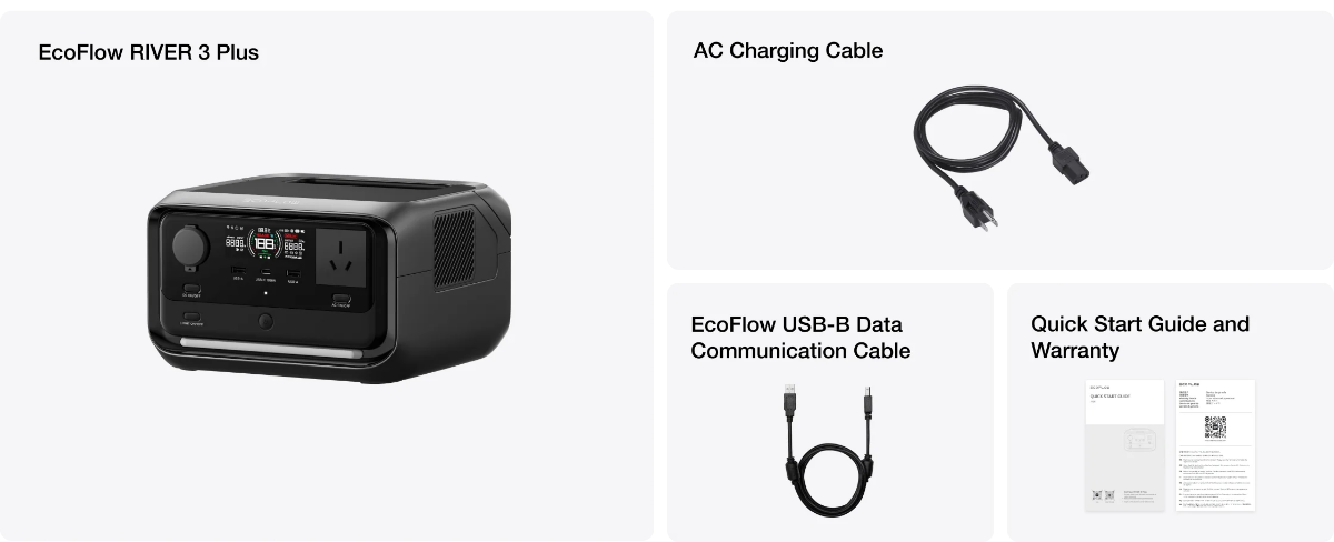 EcoFlow River 3 Plus Portable Power Station