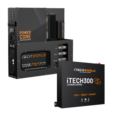 iTechWorld 300Ah Super Slim Power Core All-in-One Complete System