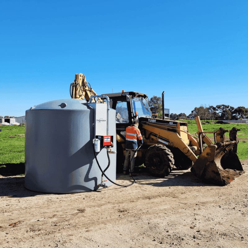Polymaster 10000Ltr Bulk Diesel Storage Tank Refuelling Tractor
