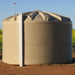 Polymaster 22500L Round Rainwater Tank In Beige
