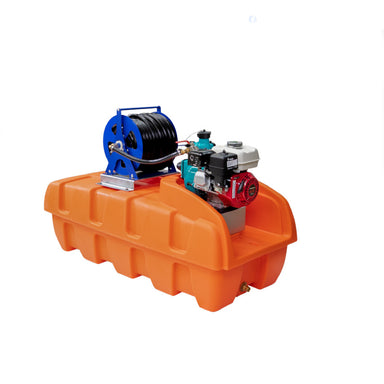 Polymaster Fire Fighting Unit 400L with 5.5HP Pump and Hose Reel