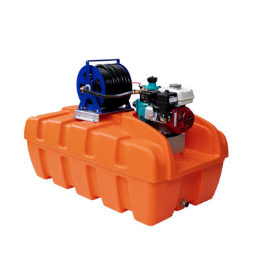 Polymaster Fire Fighting Unit 600L with 5.5HP Pump and Hose Reel