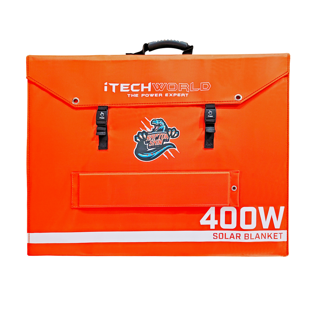 iTechWorld 400W Solar Blanket unfolded