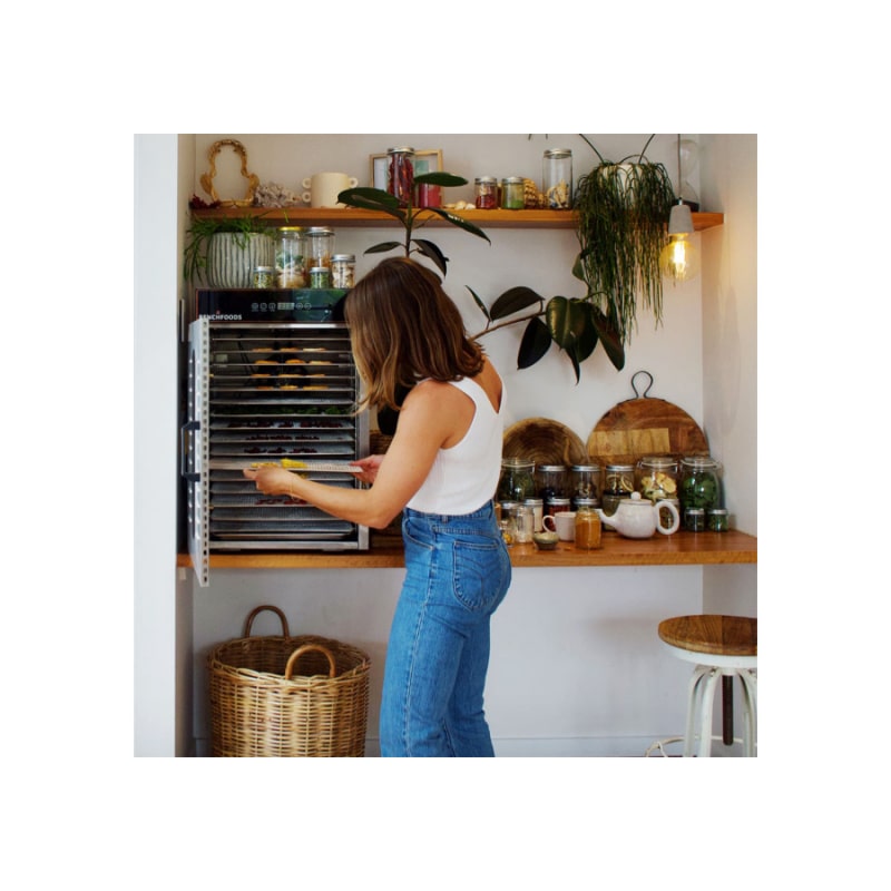 Benchfoods 16CUDG 16 Tray Dehydrator Lifestyle Shot