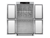 Benchfoods 28 Tray Commercial Food Dehydrator, open with trays