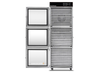 Benchfoods 30 Tray Commercial Food Dehydrator, open with trays