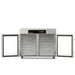 Benchfoods 32HCUDG 32 Tray Horizontal Dehydrator Front View Open Empty