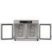 Benchfoods 32HCUDG 32 Tray Horizontal Dehydrator Front View Open with No Trays