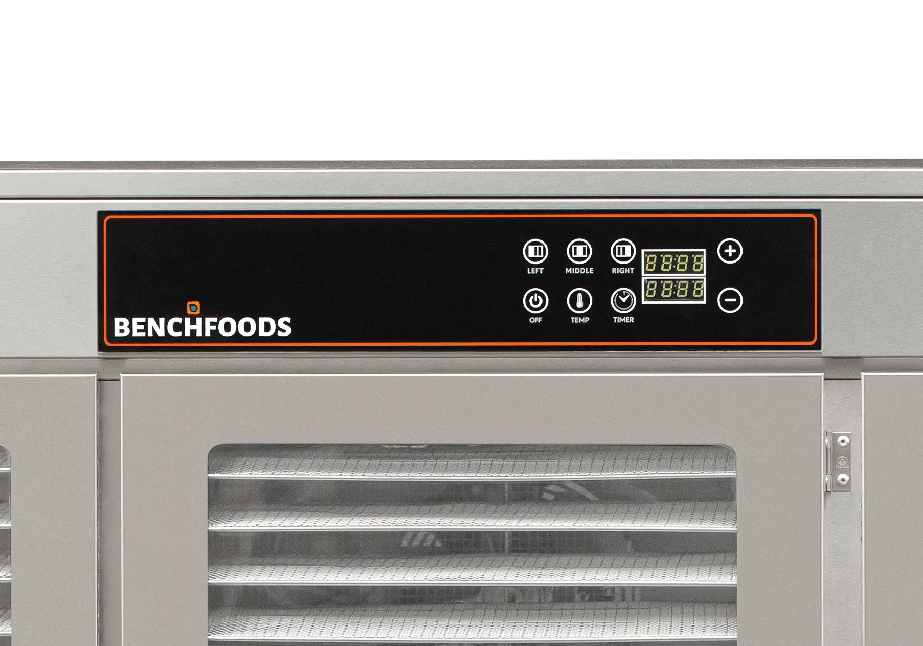 Benchfoods 60 Tray Commercial Food Dehydrator, control panel