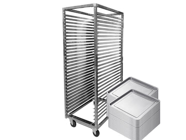 Benchfoods Cooling Trolley, Tray Cartwith Pan Trays