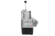 Commercial All-In-One Food Slicer, front view with plunger up