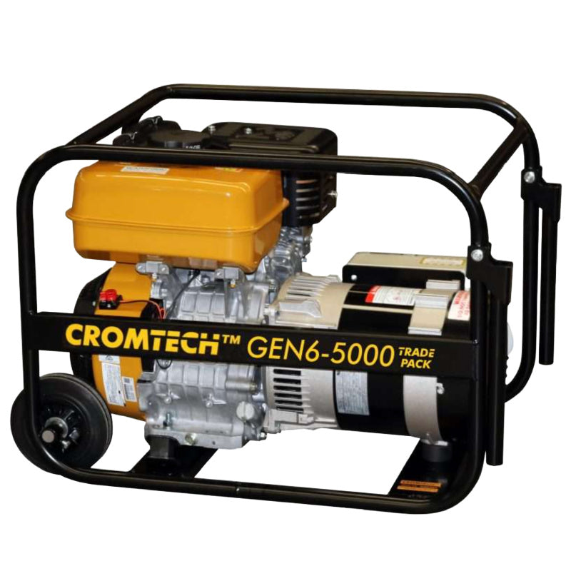 Cromtech Generator 5.0kW Robin Petrol Tradepack
