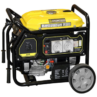 Cromtech Generator 6.5kW Petrol AVR E-start