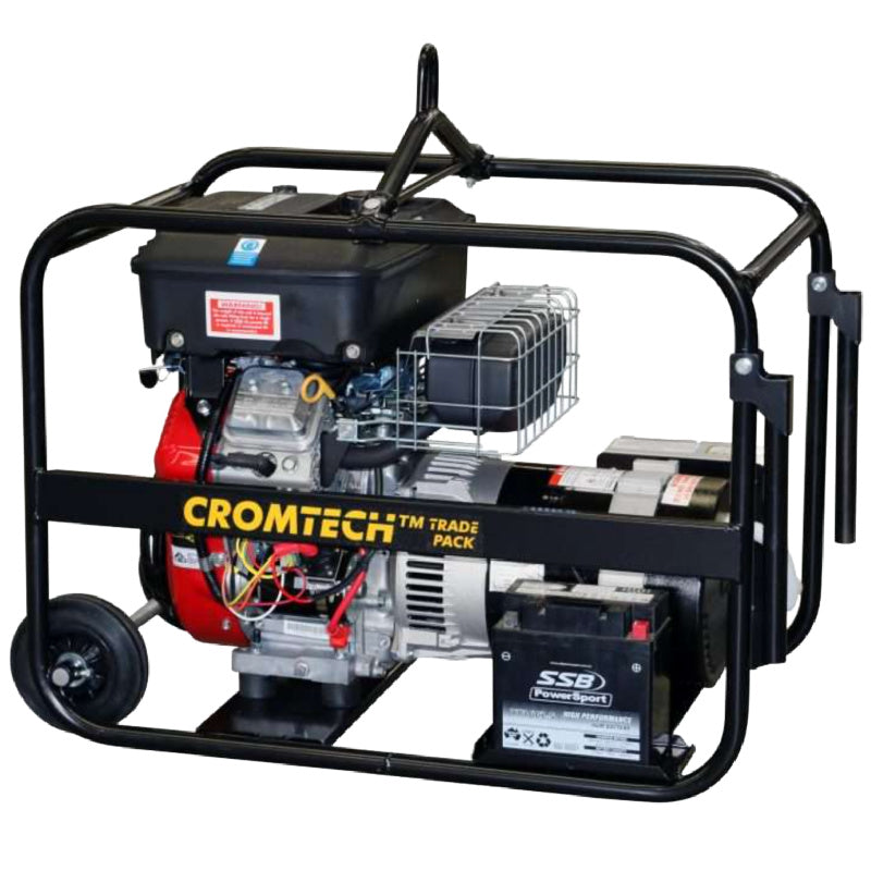 Cromtech Generator 8.0kW Vanguard Petrol E-Start Tradepack
