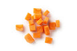 Diced carrot using Dicer Grid Blade