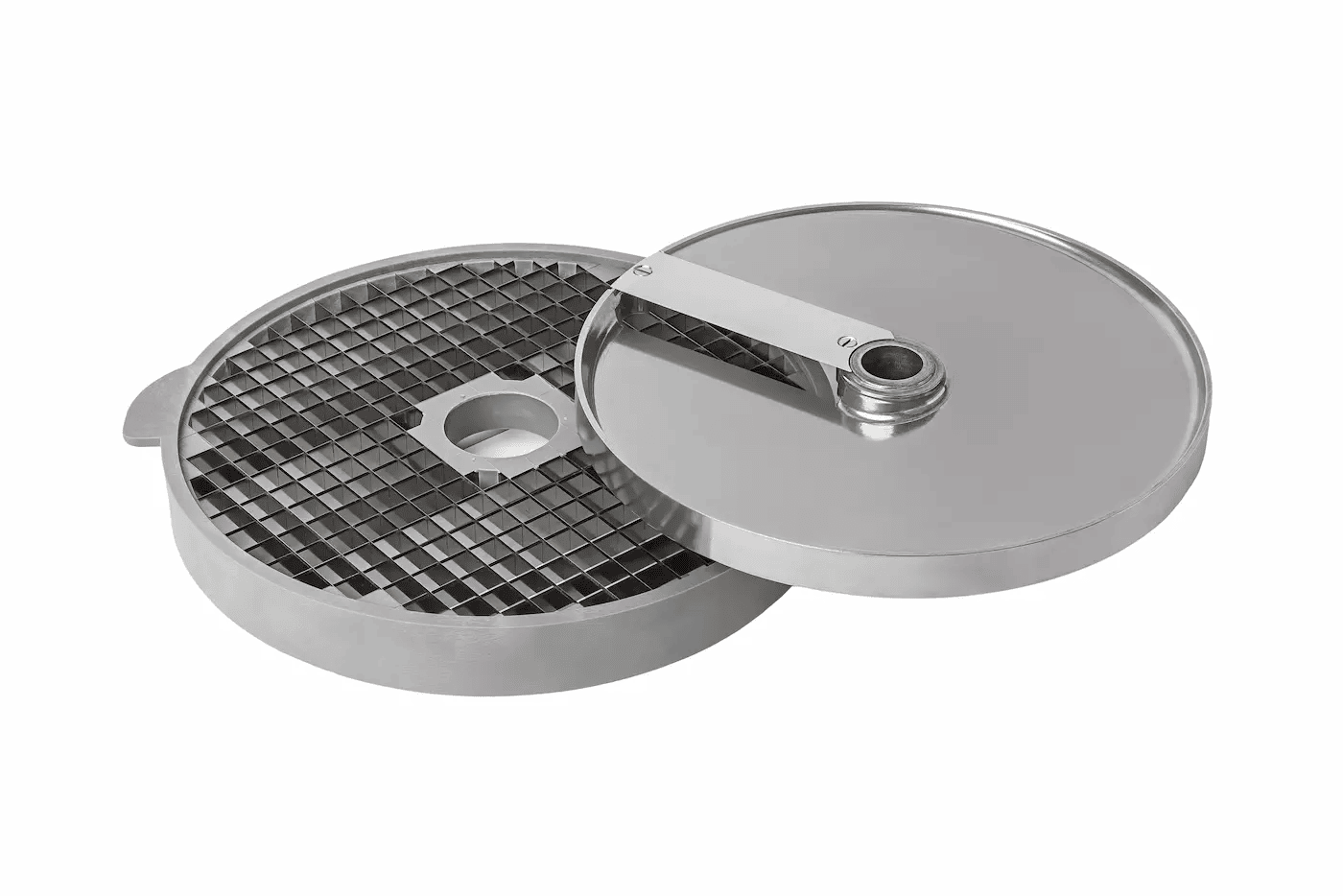 Dicer Grid Blade Set producing uniform cubes
