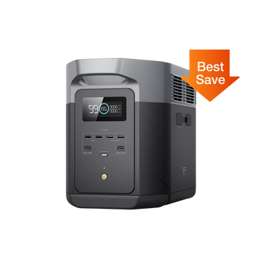 EcoFlow Delta 2 Max Portable Power Station - 2048Wh Capacity, product photo 2