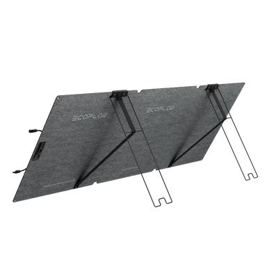 EcoFlow NextGen 160W Single-facial Solar Panel, product photo 2