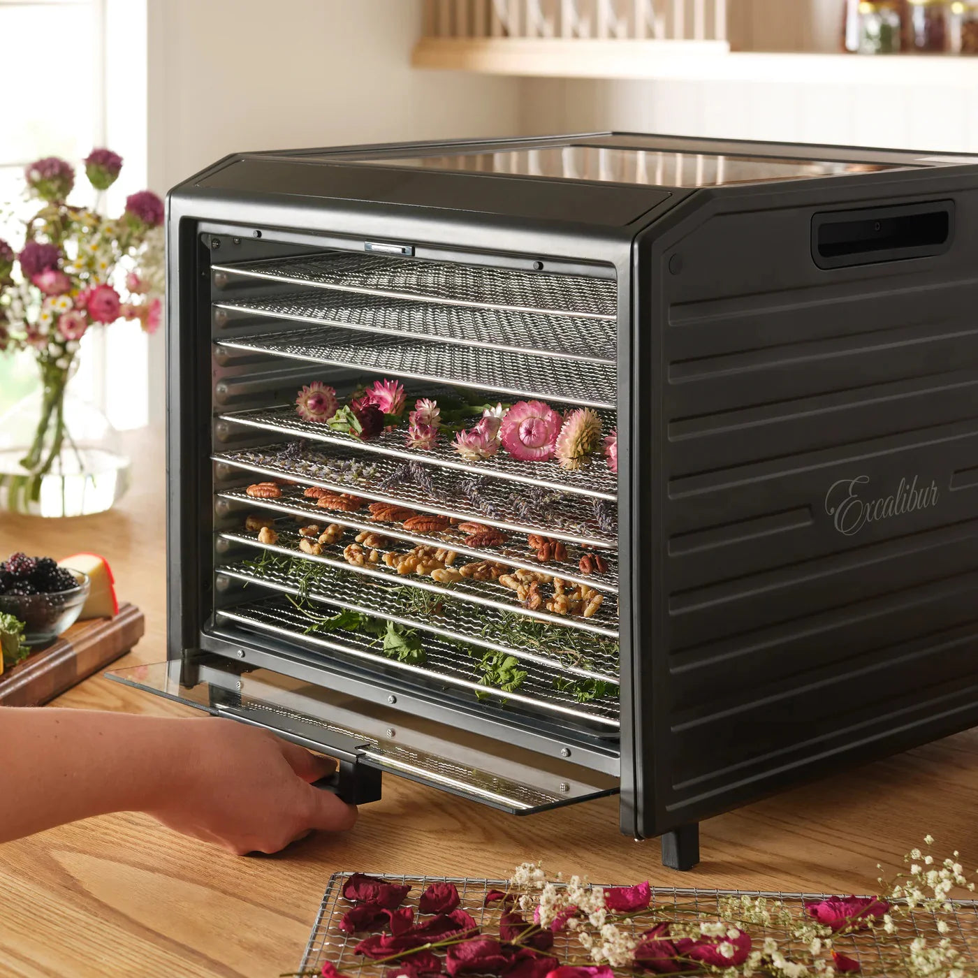 Excalibur 10-Tray Performance Stainless Steel Food Dehydrator with Digital Control (Pre Order), product photo 6