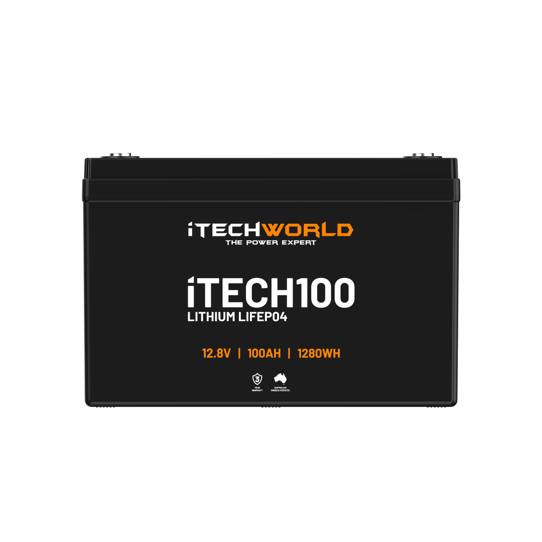 iTechWorld 200Ah Control Hub Kit with 2 x iTECH100 Lithium