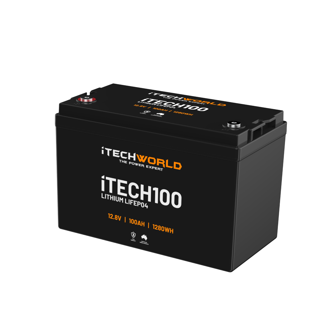 iTechWorld 200Ah Control Hub Kit with 2 x iTECH100 Lithium