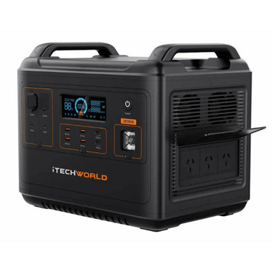 iTechWorld PS2000 Portable Lithium Power Station Front View