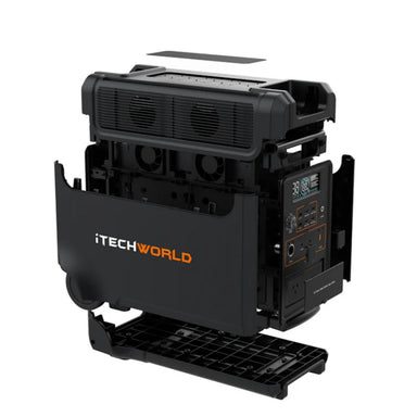 iTechWorld PS3600 Pro Portable Lithium Power Station Inside View