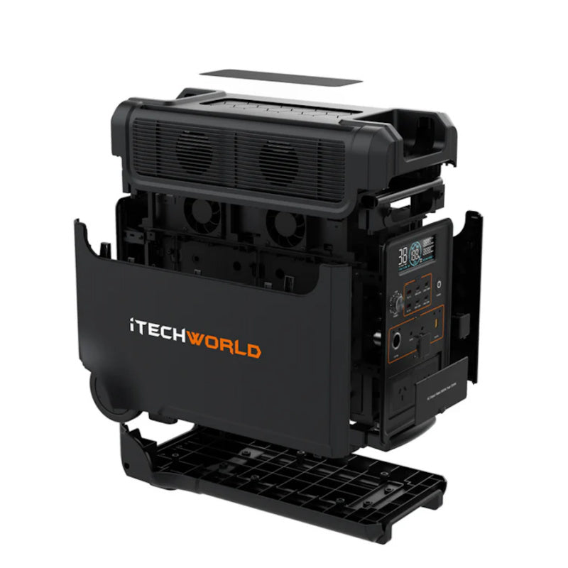 iTechWorld PS3600 Pro Portable Lithium Power Station Inside View