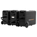 iTechWorld PS3600 Pro Portable Lithium Power Station With Two EB3840 Expansion Batteries Back View