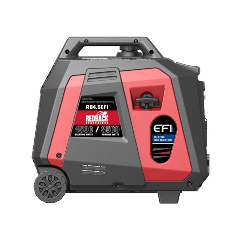 iTechWorld Redback 4.5kVA Inverter Generator Left Side View