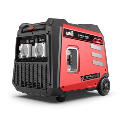 iTechWorld RB6.5 6500W Portable Generator Front Left Side View