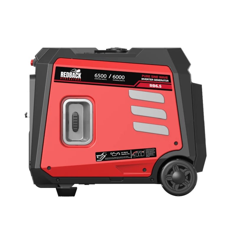 iTechWorld Redback RB6.5 Generator for Camping & Backup Power Right Side View